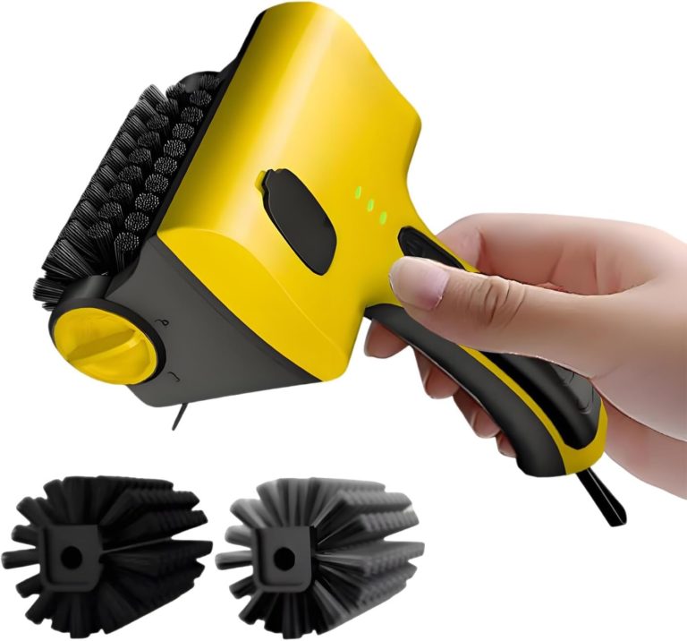 Grill Cleaning Robot, BBQ Grill Cleaner, Built-in Water Tank and 2600mAh Battery