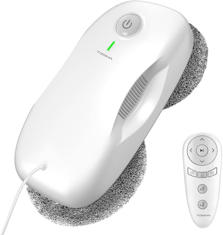 Tosima W2 Window Cleaner Robot, Automatic Cleaning with Intelligent Path Planning