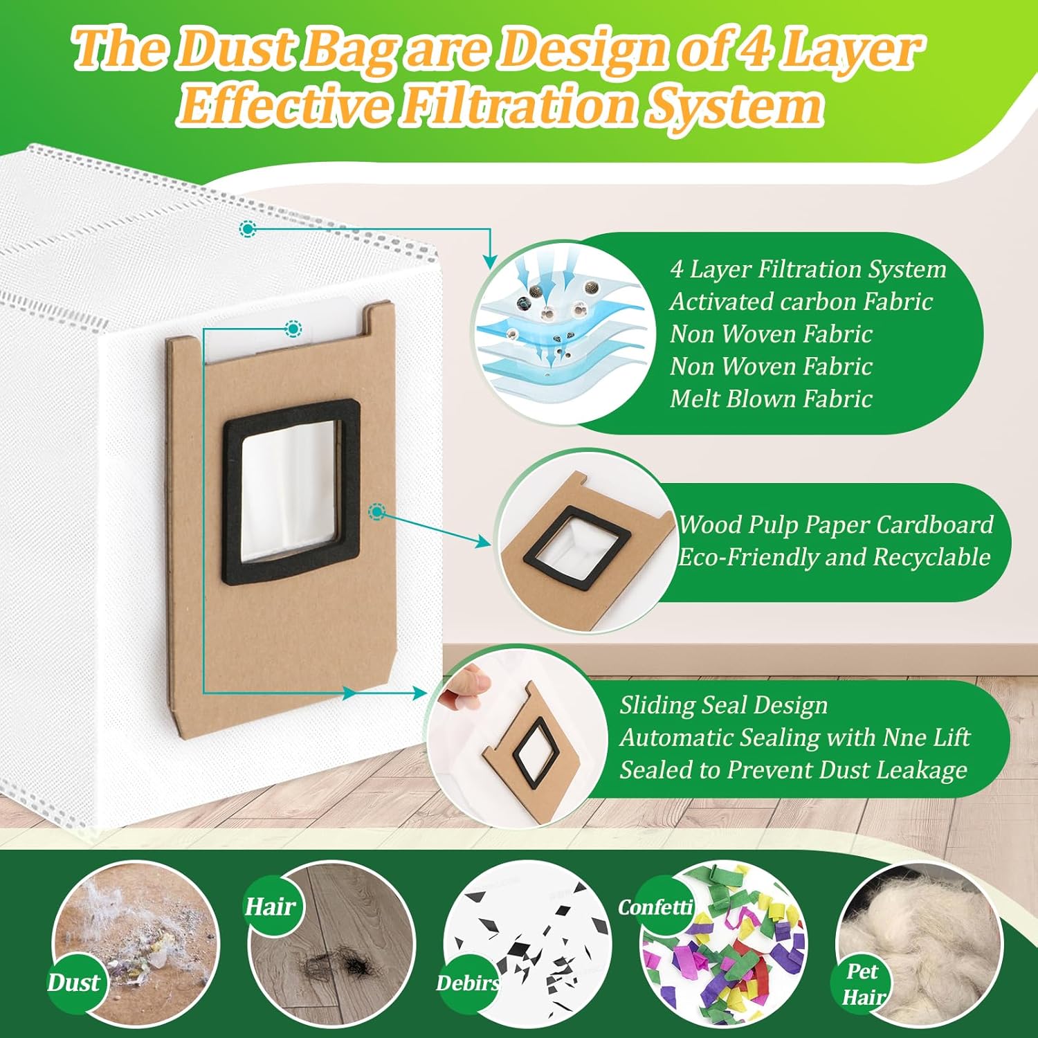 Omni Robot Vacuum Cleaner Bags